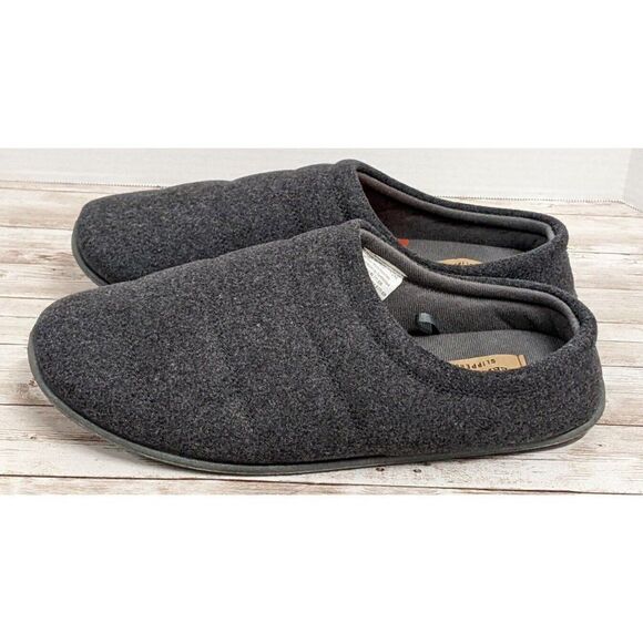 Deer Stags Slipperooz Mens Size 12 M Black Bearing Round Toe Clog Slipper main image 6